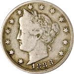 1888 Liberty V Nickel