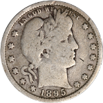 1895-P Barber Quarter