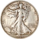 1940-S Walking Liberty Half