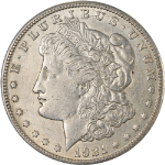 1921-S Morgan Silver Dollar - VAM 6A, B-U Scratch