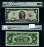 FR. 1513* $2 1963 Legal Tender *-A Block Gem PMG CU66 EPQ Star