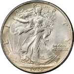 1936-P Walking Liberty Half PCGS MS67 Superb Eye Appeal Strong Strike