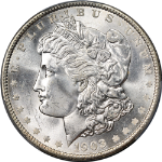 1903-O Morgan Silver Dollar CAC Sticker PCGS MS64 Blast White Superb Eye Appeal