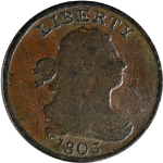 1803 Half Cent - C-3