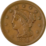 1855 Large Cent