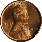 1909-P VDB Lincoln Cent PCGS MS64RD Great Eye Appeal Strong Strike