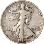 1918-S Walking Liberty Half