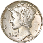 1939-P Mercury Dime