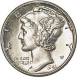 1941-D Mercury Dime