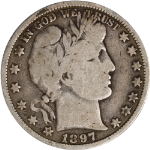 1897-P Barber Half Dollar