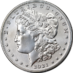 2021 'O' Morgan Silver Dollar - Orleans Privy - OGP COA - STOCK