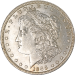 1888-O Morgan Silver Dollar - VAM 1A, 'E' On Reverse