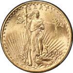 1910-S Saint-Gaudens Gold $20 CAC Sticker PCGS MS64 Superb Eye Appeal