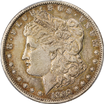 1892-CC Morgan Silver Dollar CAC Sticker PCGS XF45 Key Date Strong Strike