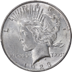 1923-D Peace Dollar PCGS MS63 Nice Strike