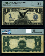 FR. 234 $1 1899 Silver Certificate PMG VF25