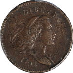 1794 Half Cent PCGS VF Details C-4a R.3 Strong Strike