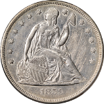 1859-O Seated Liberty Dollar PCGS AU Details Decent Eye Appeal Nice Strike