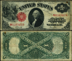 FR. 38 $1 1917 Legal Tender Fine+