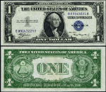 FR. 1608 $1 1935-A Silver Certificate B-B Block Choice CU