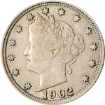 1902 Liberty V Nickel