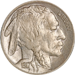 1917-P Buffalo Nickel