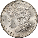 1896-O Morgan Silver Dollar CAC Sticker PCGS MS62+ Key Date Great Eye Appeal