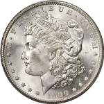 1900-S Morgan Silver Dollar CAC Sticker PCGS MS65+ Key Date Superb Eye Appeal