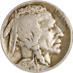 1924-S Buffalo Nickel