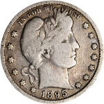 1895-P Barber Quarter