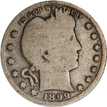 1899-S Barber Quarter