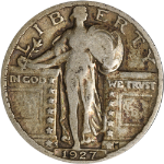 1927-S Standing Liberty Quarter