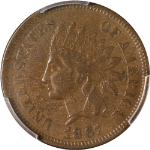 1867 Indian Cent PCGS XF40 Superb Eye Appeal Strong Strike