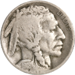 1918-D Buffalo Nickel