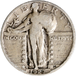 1927-S Standing Liberty Quarter