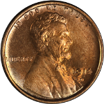 1914-D Lincoln Cent Choice BU Details Great Eye Appeal Nice Strike