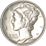 1940-D Mercury Dime