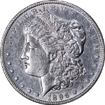 1896-S Morgan Silver Dollar Choice AU Details Key Date Nice Luster Nice Strike