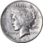 1921 Peace Dollar Choice AU/BU Nice Eye Appeal Nice Strike