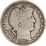 1903-O Barber Half Dollar