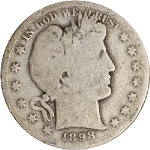 1898-S Barber Half Dollar