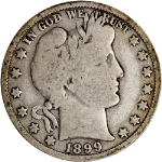 1899-O Barber Half Dollar