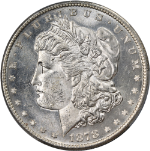 1878-S Morgan Silver Dollar PCGS MS63 Blast White Great Eye Appeal