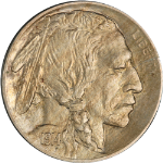 1914-D Buffalo Nickel Nice BU+ Nice Eye Appeal Strong Strike