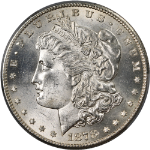 1878-S Morgan Silver Dollar PCGS MS63 Blast White Superb Eye Appeal