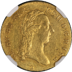 1787 A Austria Gold Ducat NGC AU53 Joseph II