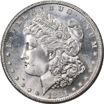 1881-S Morgan Silver Dollar PCGS MS65+ Blast White Great Eye Appeal