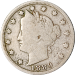 1889 Liberty V Nickel