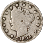 1896 Liberty V Nickel