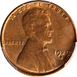 1929-S Lincoln Cent PCGS MS65RD Nice Eye Appeal Strong Strike Nice Luster